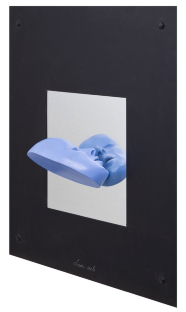 Love Out, 1969, plastic padding and mirror, 85 x 80 x 16 cm. Sara Hildén Foundation / Sara Hildén Art Museum. Image: Jussi Koivunen
