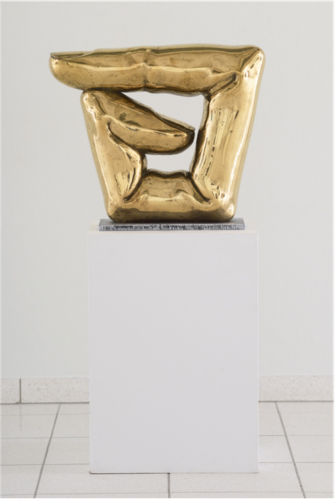 Thinker, 1971, bronze, 43 x 51 x 14 cm. Sara Hildén Foundation / Sara Hildén Art Museum. Image: Jussi Koivunen