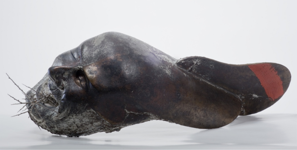 A Personal Tragedy, 1969-1989, bronze and thorn bush, 20 x 53 x 15 cm. Kimmo Kaivanto Foundation. Image: Kimmo Koskela